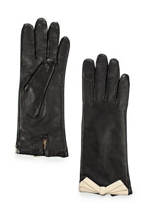 Перчатки  - черный,бордовый цвет