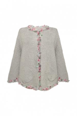 Пончо  - серый цвет