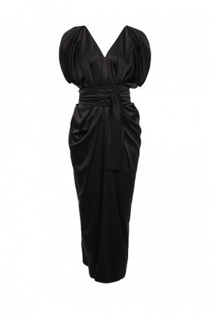 Платье  - черный цвет