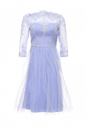 Платье  - фиолетовый цвет