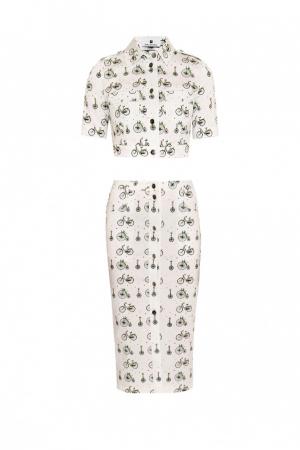 Комплект  - белый цвет