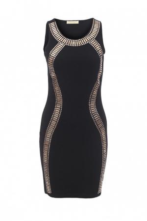 Платье  - черный цвет