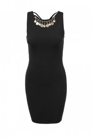 Платье  - черный цвет