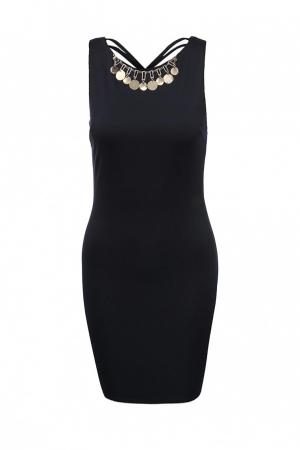 Платье  - синий цвет