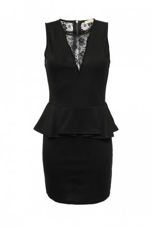 Платье  - черный цвет