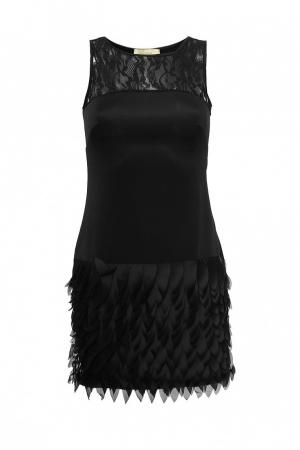 Платье  - черный цвет