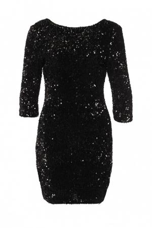 Платье  - черный цвет