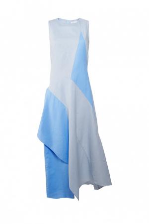 Платье  - голубой цвет