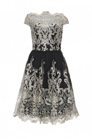 Платье  - черный цвет