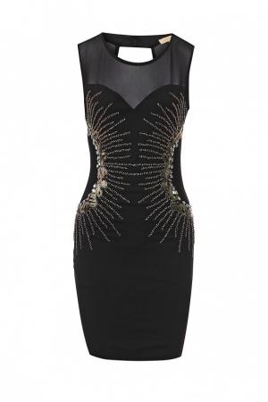 Платье  - черный цвет