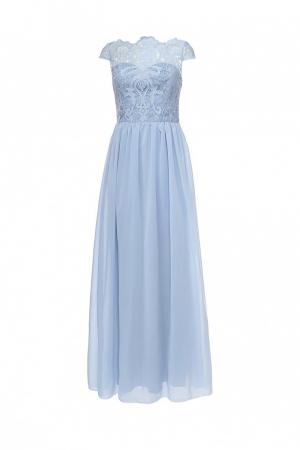 Платье  - голубой цвет