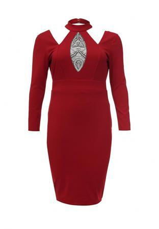 Платье Goddiva Size Plus