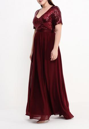 Платье Goddiva Size Plus