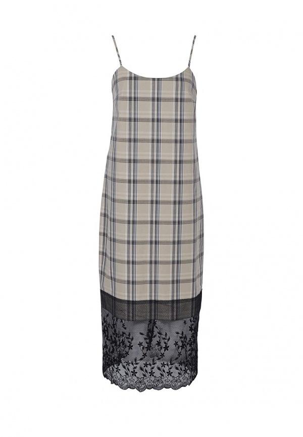 Платье  - бежевый цвет