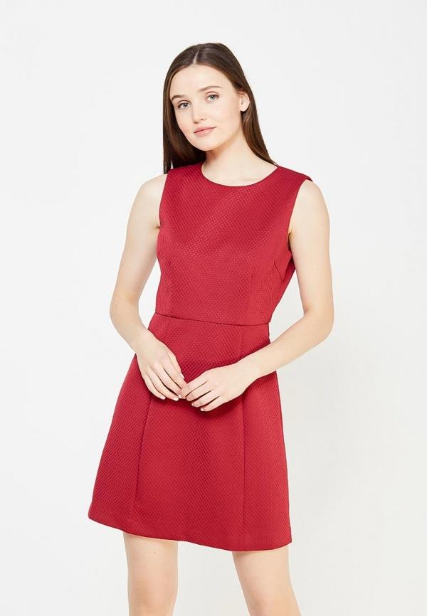 Платье  - Бордовый цвет