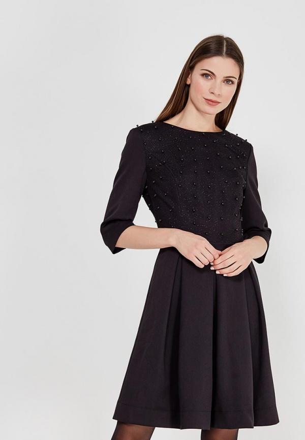 Платье  - черный цвет