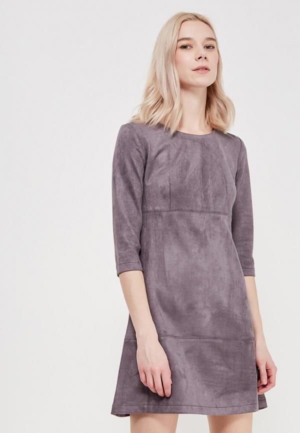 Платье  - серый цвет