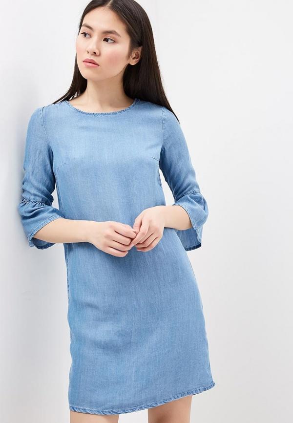 Платье джинсовое Sela Sela SE001EWZNC54 Платье Sela