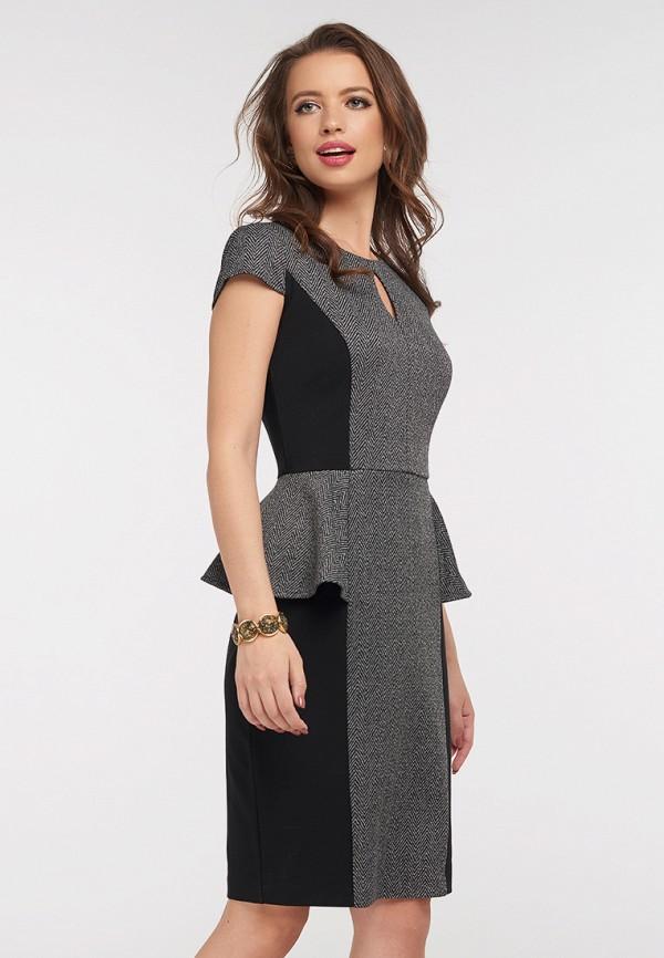 Платье  - серый цвет