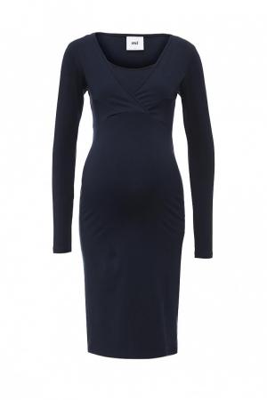 Платье  - синий цвет