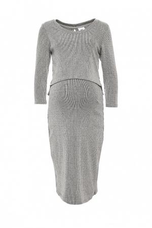 Платье  - серый цвет