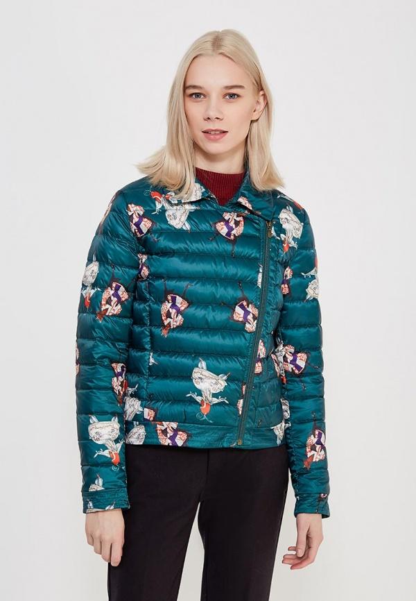 Пуховик  - зеленый цвет