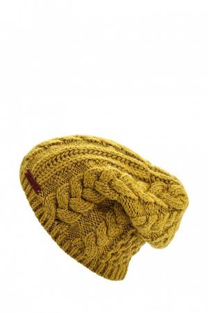 Шапка  - коричневый, хаки цвет