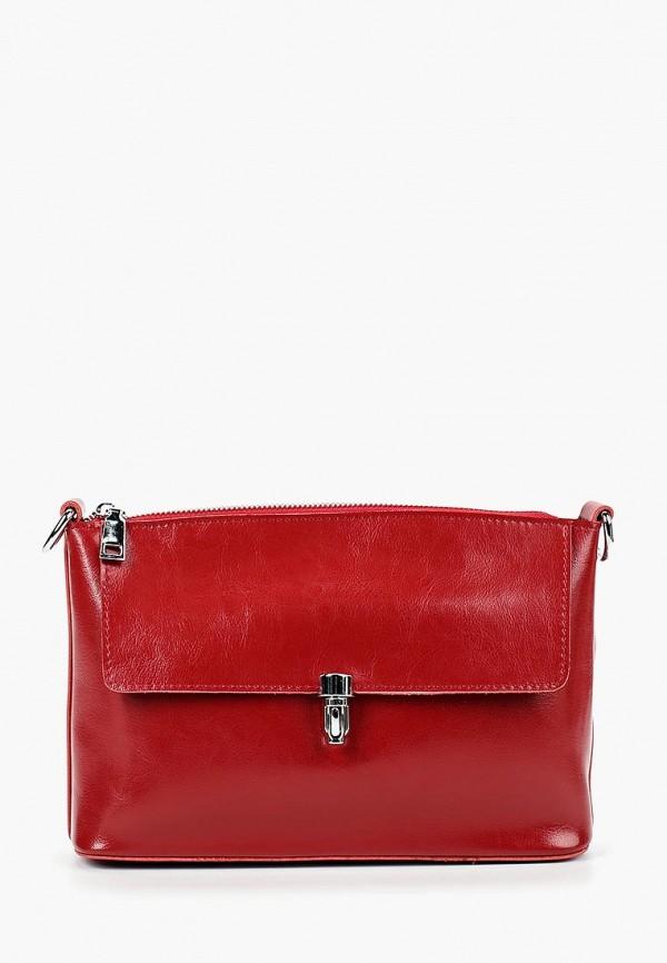 Сумка через плечо  - красный цвет