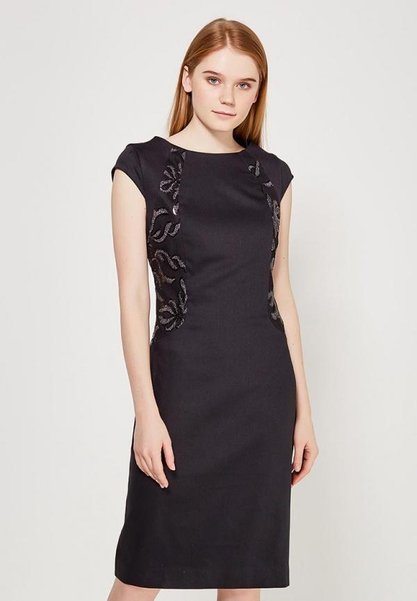 Платье  - черный цвет