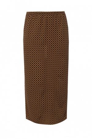 Юбка  - коричневый цвет