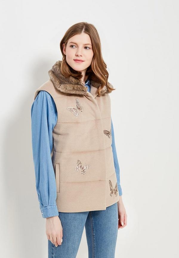 Жилет  - бежевый цвет