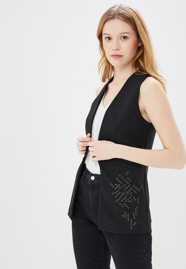 Жилет  - черный цвет