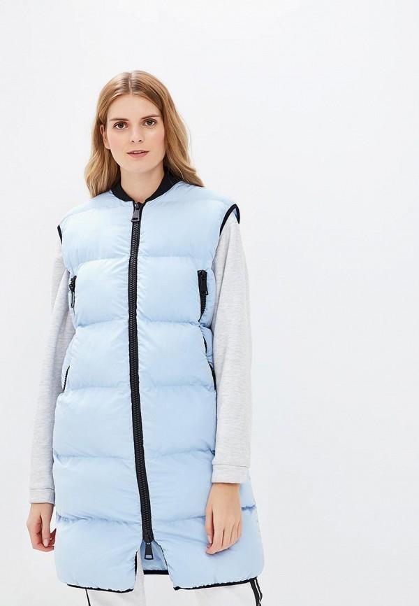 Жилет  - голубой цвет