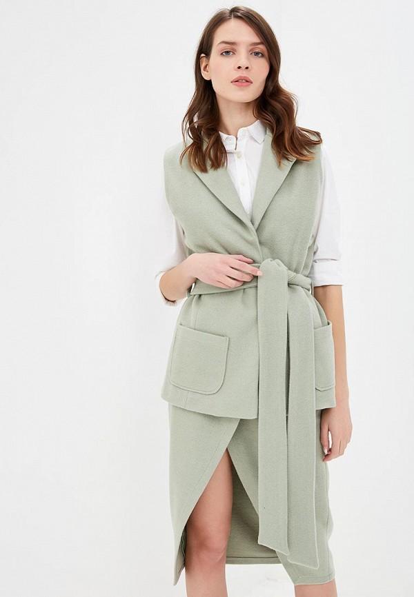 Жилет  - зеленый цвет