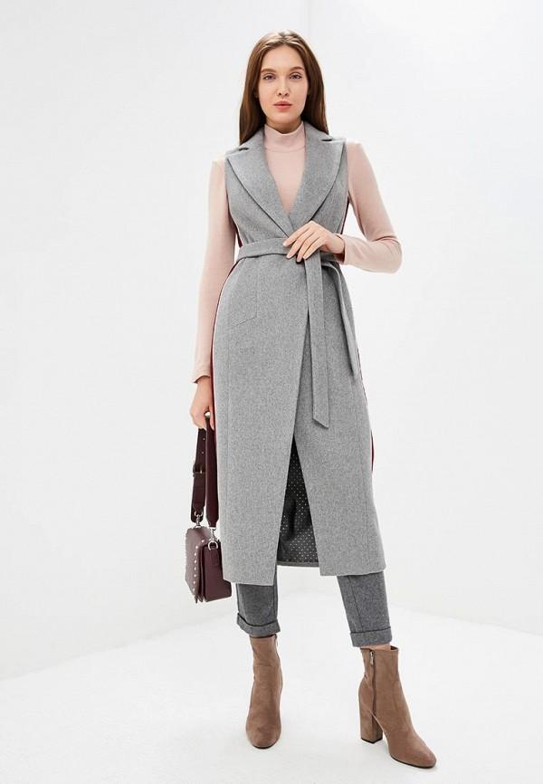 Жилет  - серый цвет