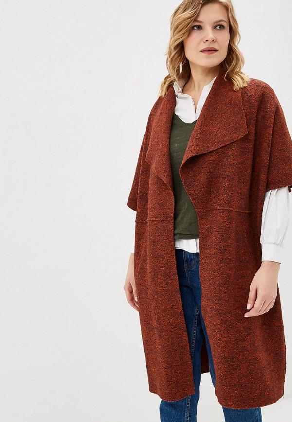 Жилет  - коричневый цвет