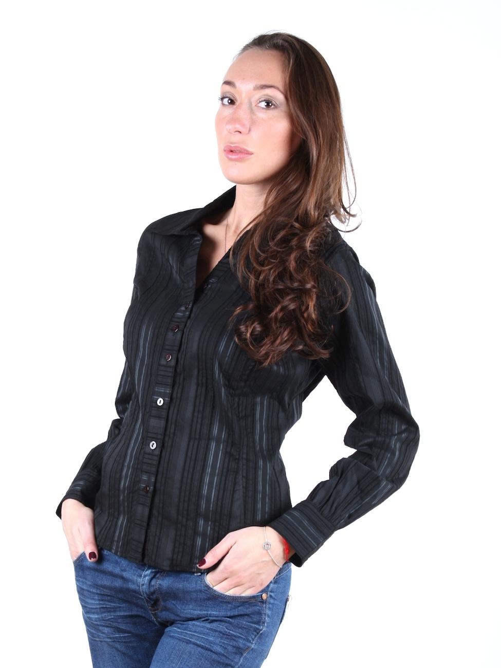 Блуза  - Коричневый цвет