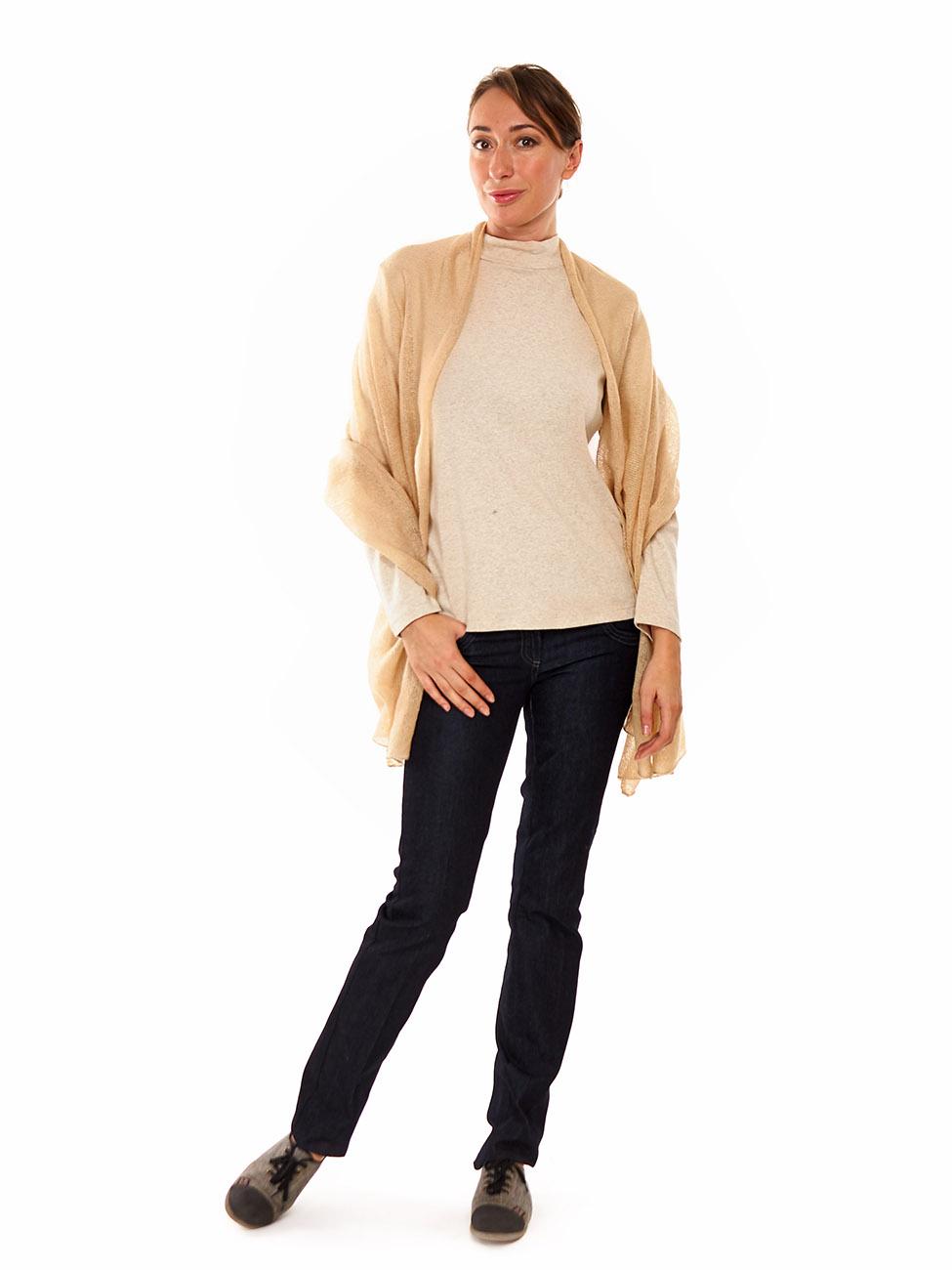 Шарф  - Серый цвет