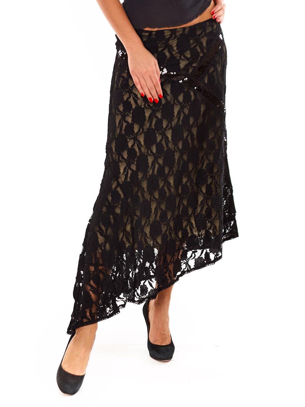 Юбка  - Серый цвет