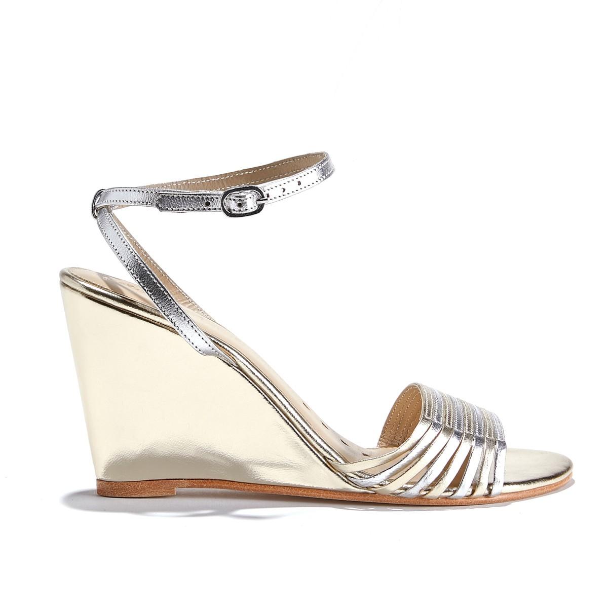 Босоножки  - золотистый цвет