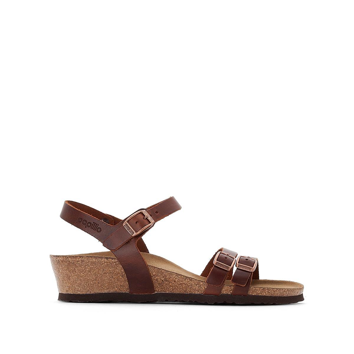 Босоножки  - коньячный цвет