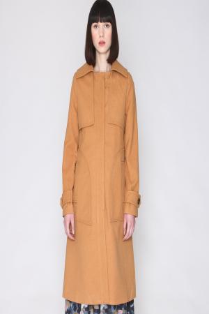 Пальто  - черный цвет