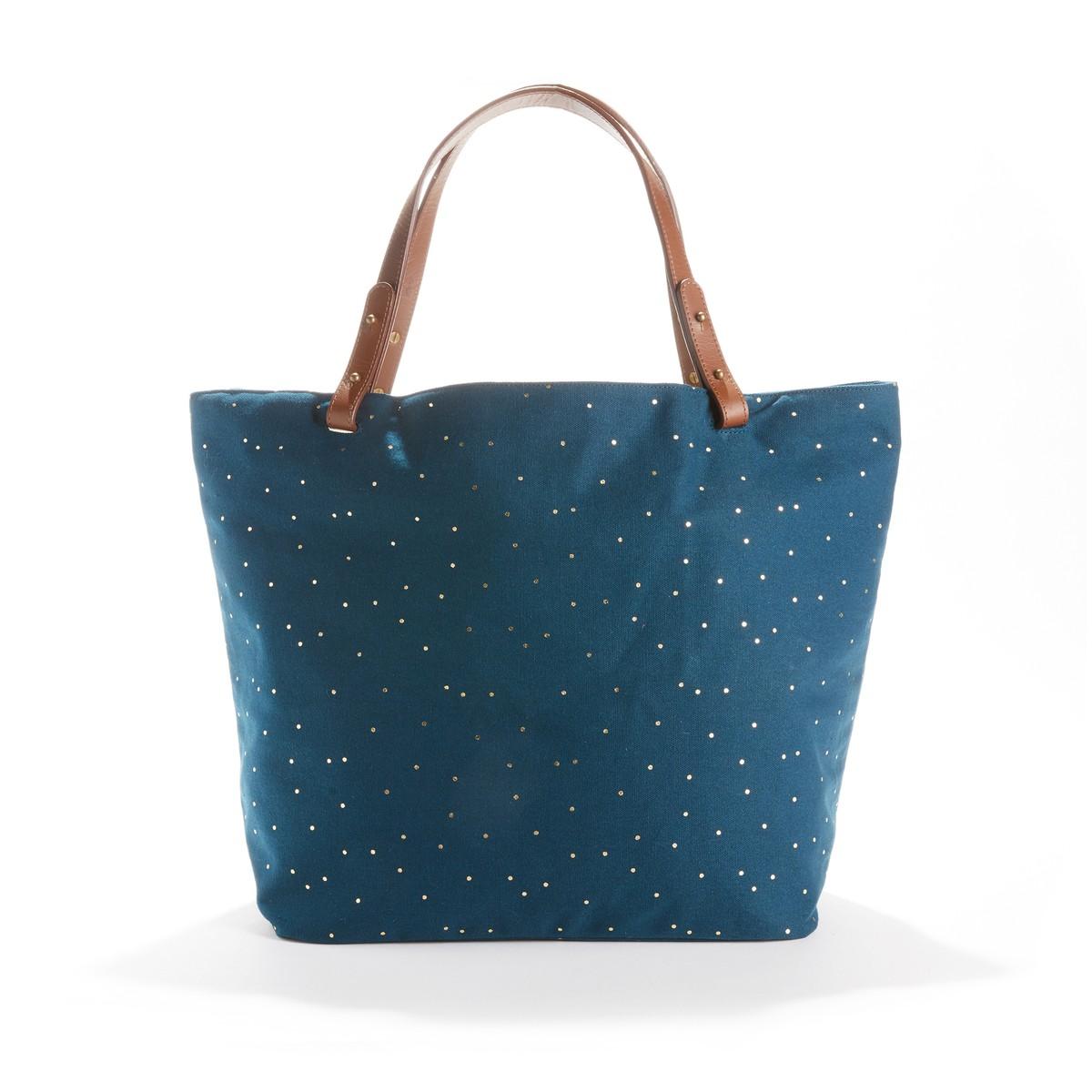 Сумка  - Рисунок сине-зеленый цвет