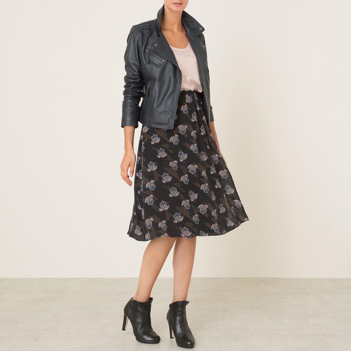 Юбка  - фиолетовый цвет