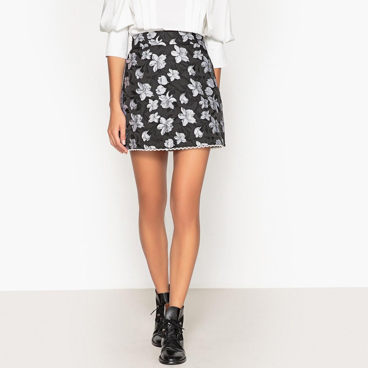 Юбка короткая с рисунком Юбка SISTER JANE