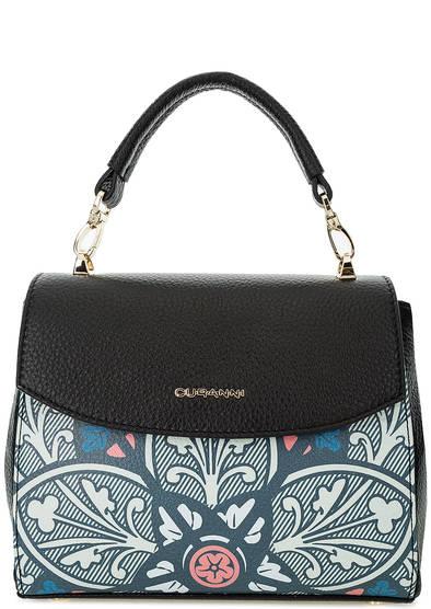 Клатч  - синий,черный цвет