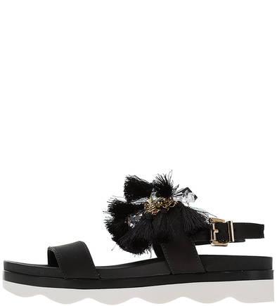 Босоножки  - черный цвет