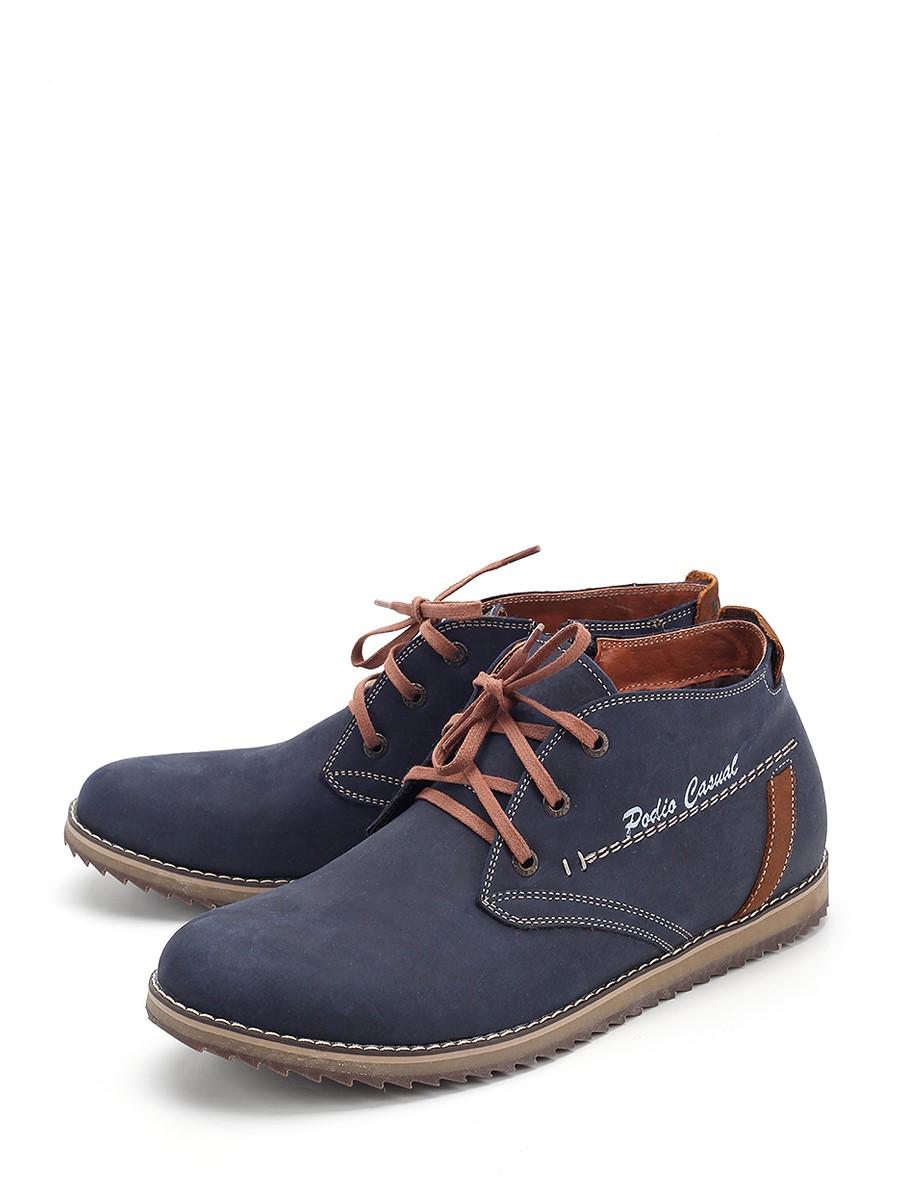 Ботинки  - Синий цвет