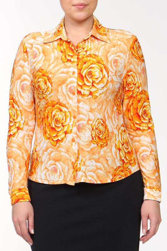 Блузка  - Апельсиновый цвет