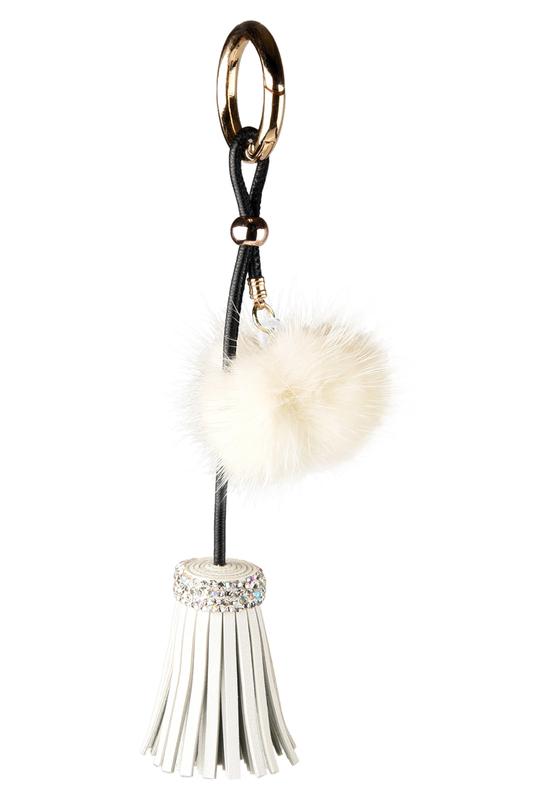 Брелок  - Белый цвет